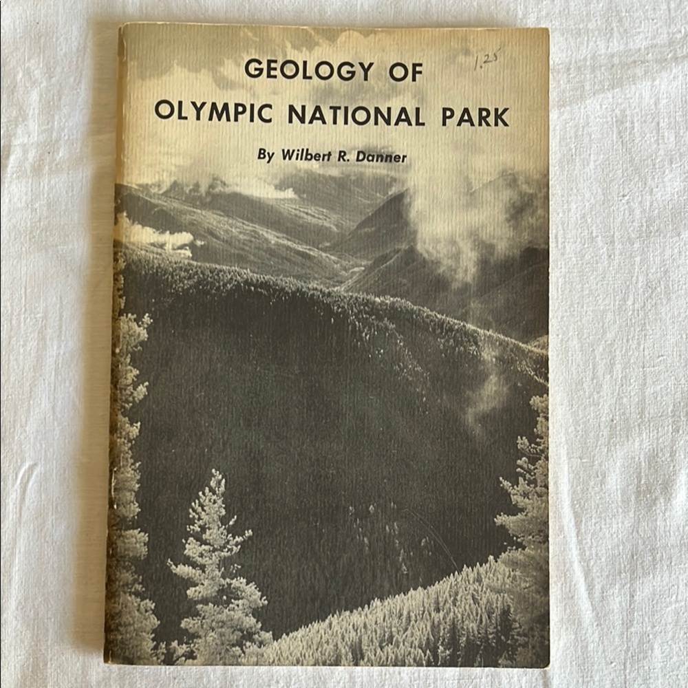 Vintage Geology of Olympic National Park Book 1955